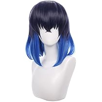 Amazon.co.jp: 伊黒小芭内 コスプレ ウィッグ いぐろおばない